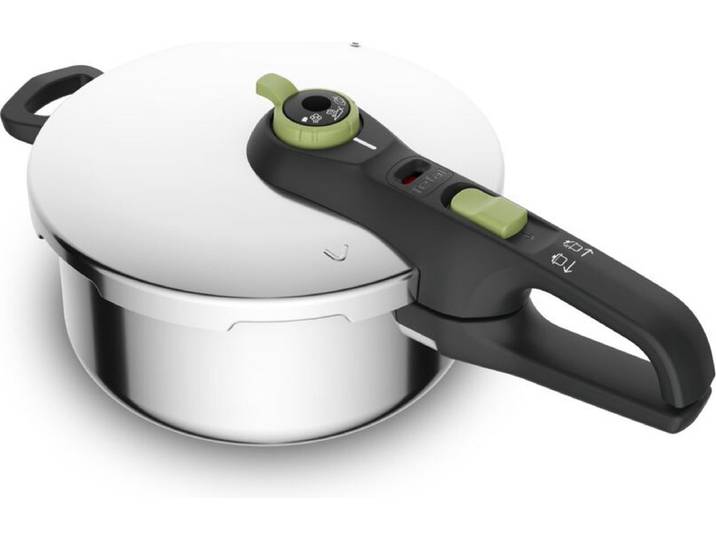 Tefal Secure 5 Trendy - Snelkookpan - 4L - Geschikt voor Inductie - Veiligheidsslot - Compact