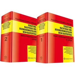 Vergtung, Nachtrge und Behinderungsfolgen beim Bauvertrag, Fachbücher von Klaus D. Kapellmann, Karl-Heinz Schiffers, Jochen Markus