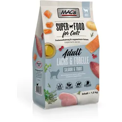 MAC's Cat Adult Lachs & Forelle Katzentrockenfutter 1,5 Kilogramm