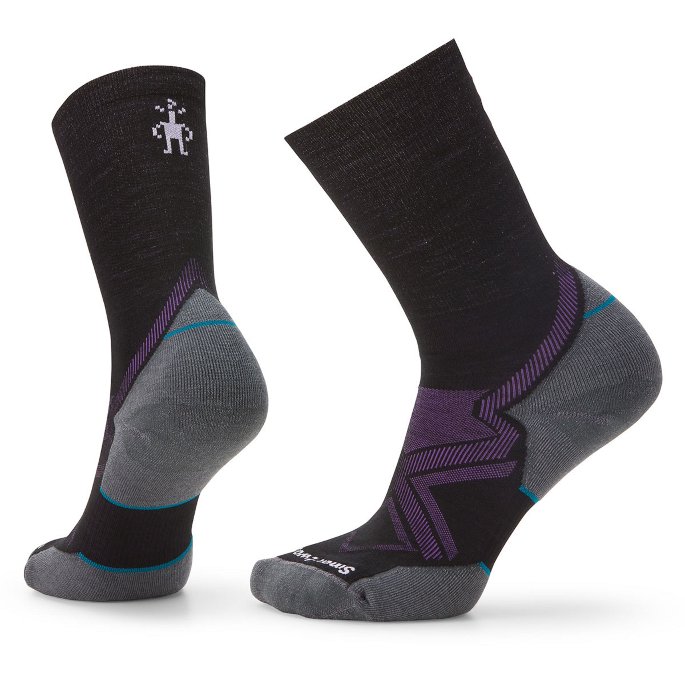 Smartwool Run Cold Weather Targeted Cushion Crew Damen Laufsocken schwarz Größe 34 Trailrunning | Laufen Atmungsaktiv Merinowolle