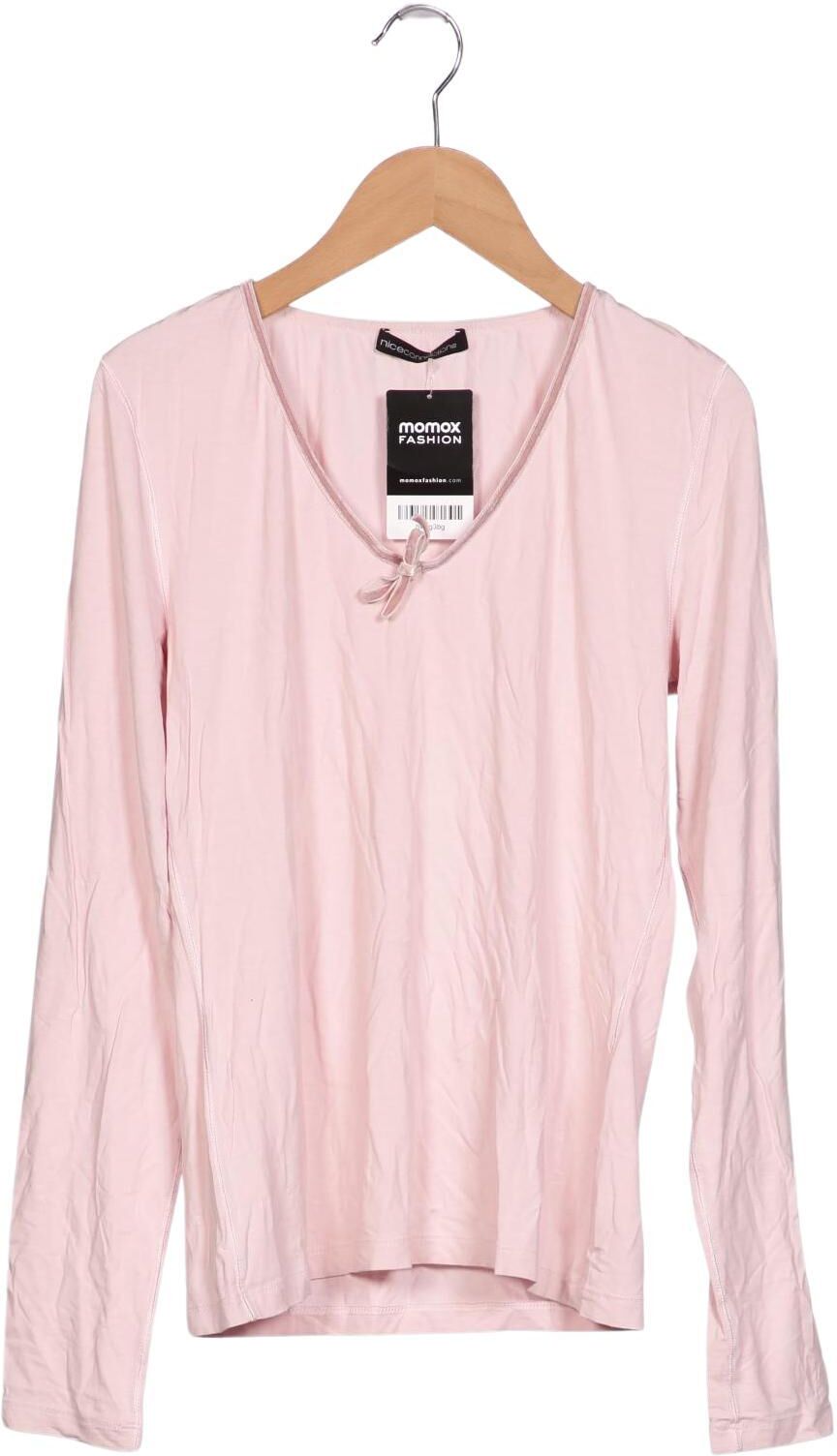 Nice Connection Damen Langarmshirt, Pink, Gr. M, kein / Etikett - Second Hand