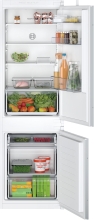 Bosch KIV865SE0 Einbau-Kühl-Gefrier-Kombination 178cm Nische LED-Beleuchtung Schlepptür EEK:E
