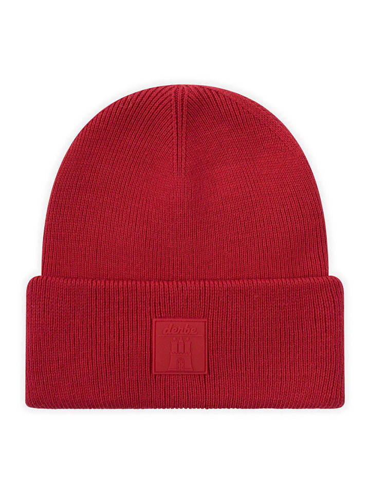 Derbe Mütze in Rot - onesize