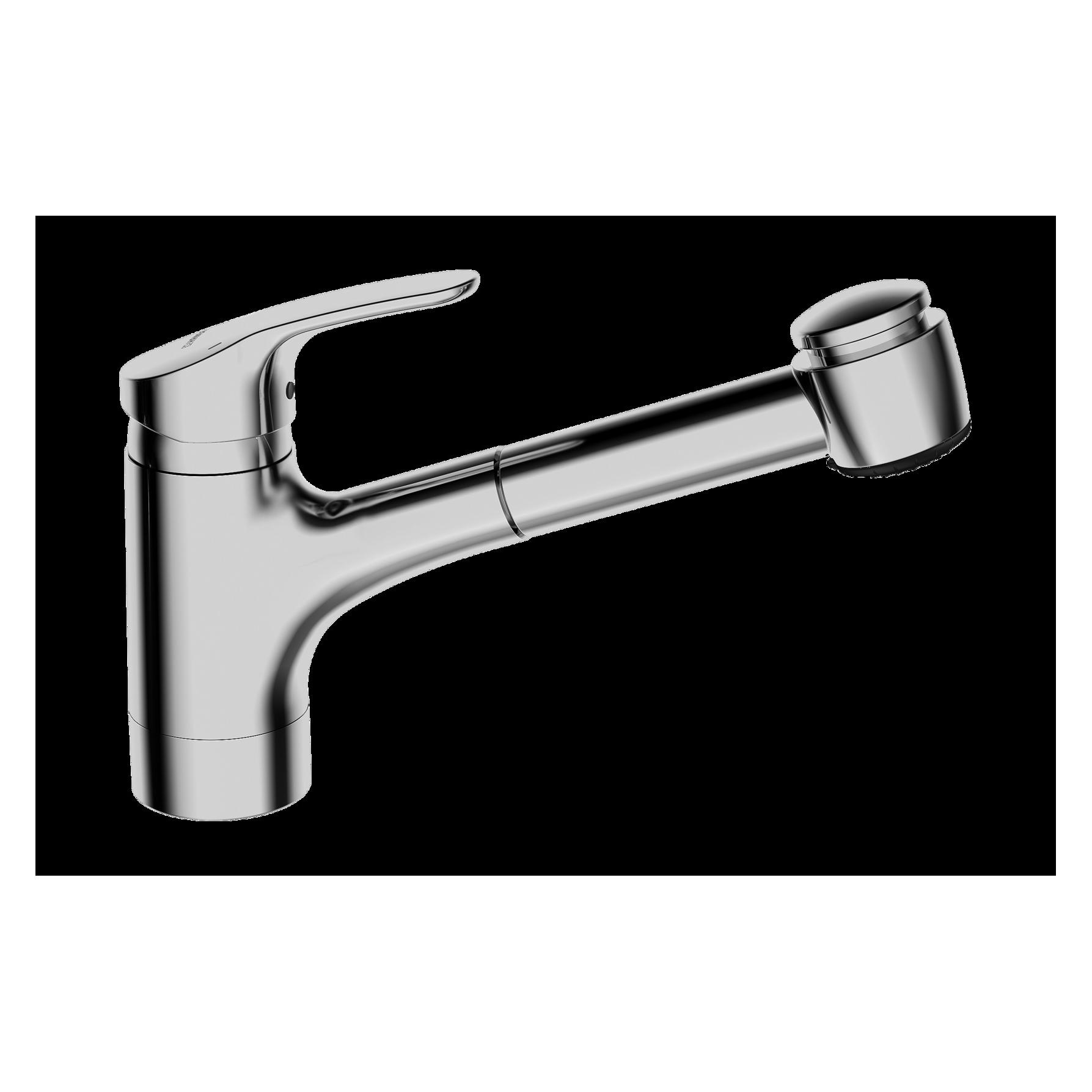 Hansa HANSAMIX Küchenarmatur, Niederdruck, Anschluss Kupferrohr, Ausladung 235 mm, 01361183 (01361183)