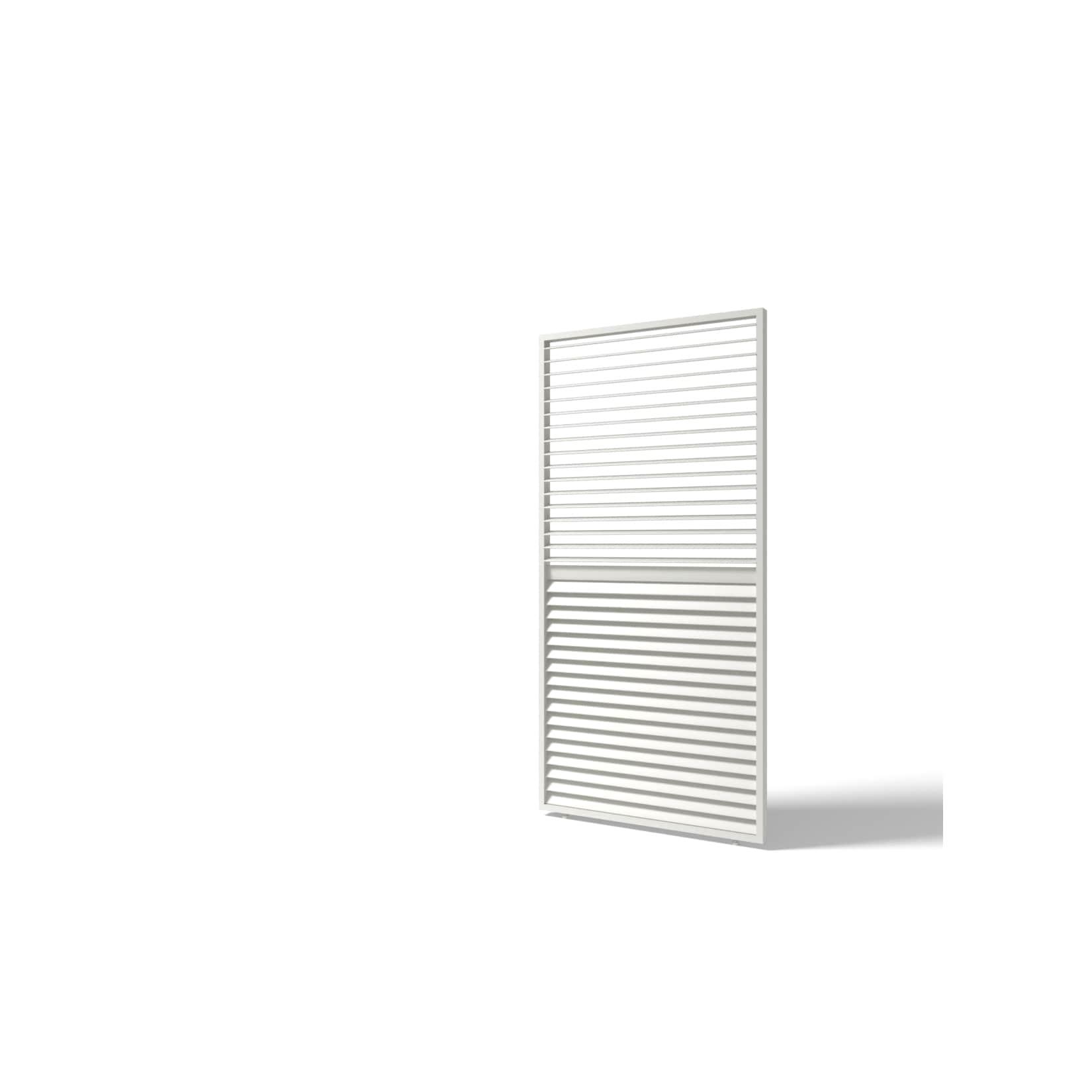 Pergoline Paneel Horizontal 0,93 M weiss verstellbar