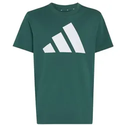 adidas Essentials T-Shirt Kinder - cgreen/white - 128