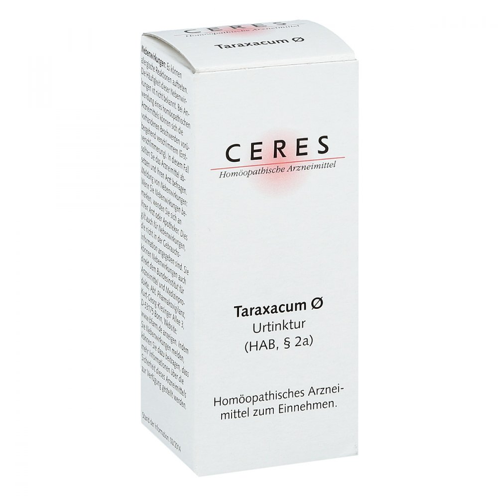 CERES Heilmittel GmbH Ceres Taraxacum Urtinktur 00245291