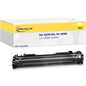 kompatibel für HP 659A, W2012A, 13000 Seiten, gelb