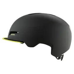 Alpina City-Helm Brooklyn schwarz/neongelb matt