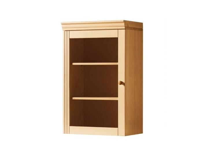 Anita-armoire Murale 1 Porte Vitrée Teintée/cirée
