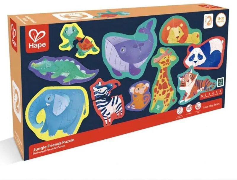 Puzzle Les Animaux Sauvage - Hape