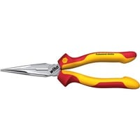 Flachrundzange Professional electric, Greifzange rot/gelb, mit Seitenschneider, gerade Form