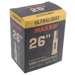 MAXXIS Schlauch UltraLight 26" AV 48 mm