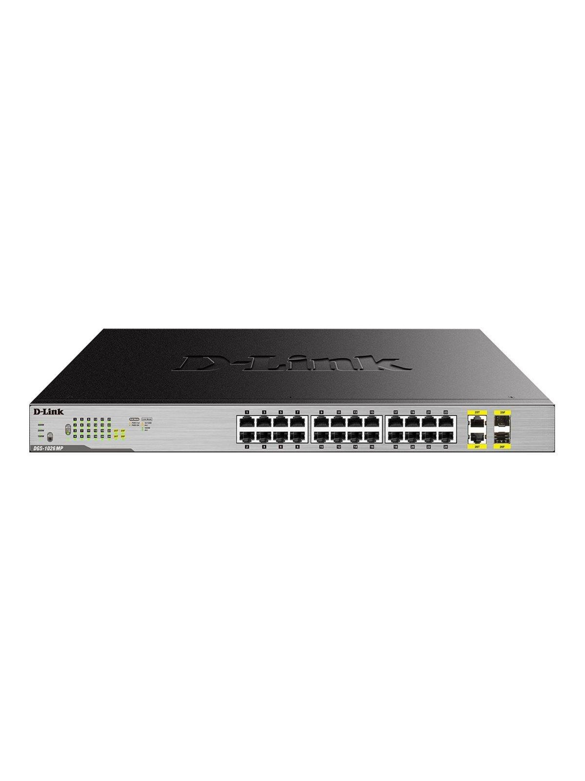 D-Link DGS-1026MP 26-Port Gigabit Max PoE Switch (370W)