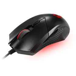 MSI Clutch GM08 Gaming Maus Schwarz, USB