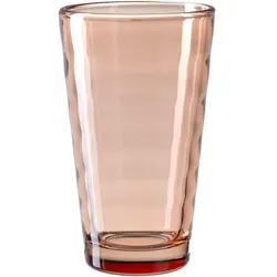 6er-Set Leonardo Trinkglas Verso 300 ml Glas Orange Apricot M (Medium)