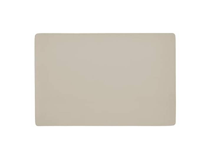 Zeller 27091 Set de Table en Similicuir Crème 45 x 30 cm