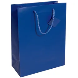 SIGEL Geschenktaschen blau, 26,0 x 33,0 cm