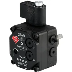 Danfoss Ölbrennerpumpe BFP 21 L 3  mit Magnetventil, Drehrichtung links, 24 l/h ...