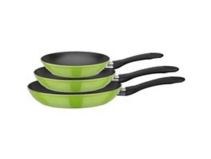 GSW Set de 3 poêles Nova 20-24-28 cm (Vert)
