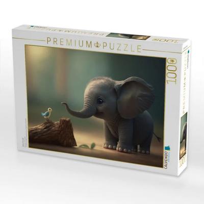 CALVENDO Puzzle Dicke Freunde | 1000 Teile Lege-Größe 64x48cm Foto-Puzzle für glückliche Stunden