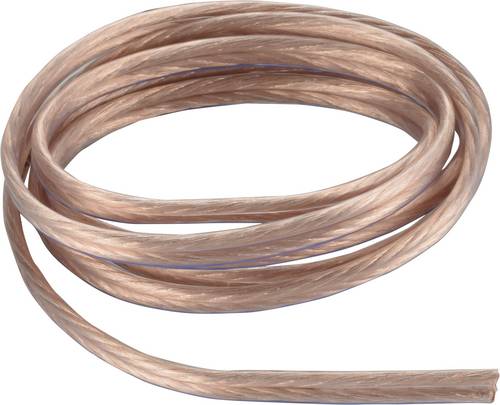 AIV 23403T Lautsprecherkabel 2 x 0.75mm² Transparent Meterware