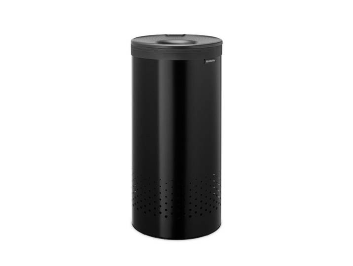 Brabantia Wäschetonne, Schwarz, 35 l, 30x30x63.5 cm, Belüftungsöffnungen, recycelbar, Haushalt & Reinigung, Wäschepflege, Wäschekörbe & Tonnen