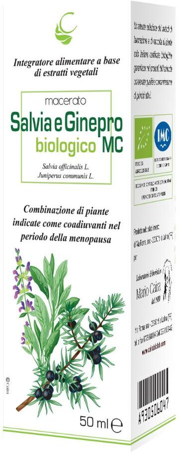 CAIRA LABORATORIO ERBORIS MACERATO SALVIA GIN BIO 50ML