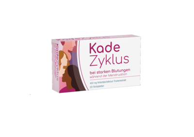 DR. KADE Pharmazeutische Fabrik GmbH KADEZYKLUS bei starken Blutung.w.d.Menst 400mg FTA 20 St 17874401