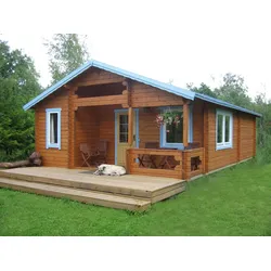 Wolff Finnhaus Gartenhaus Ferienhaus Spessart A 70 mm