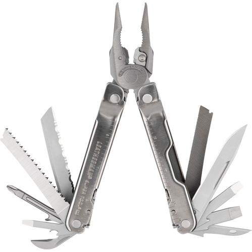 Leatherman Multitool Super Tool 300 (19x) Edelstahl
