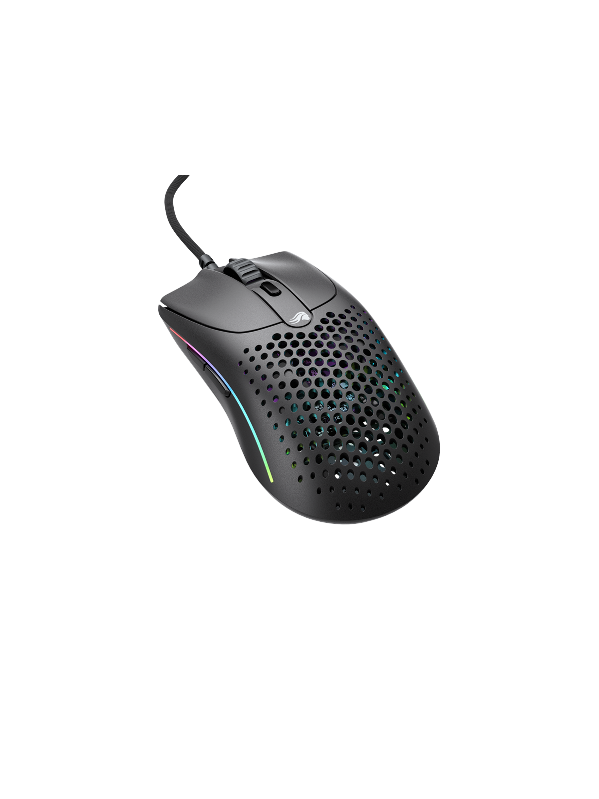 Glorious Model O 2 - Matte Black - Gaming Maus (Schwarz mit RGB)