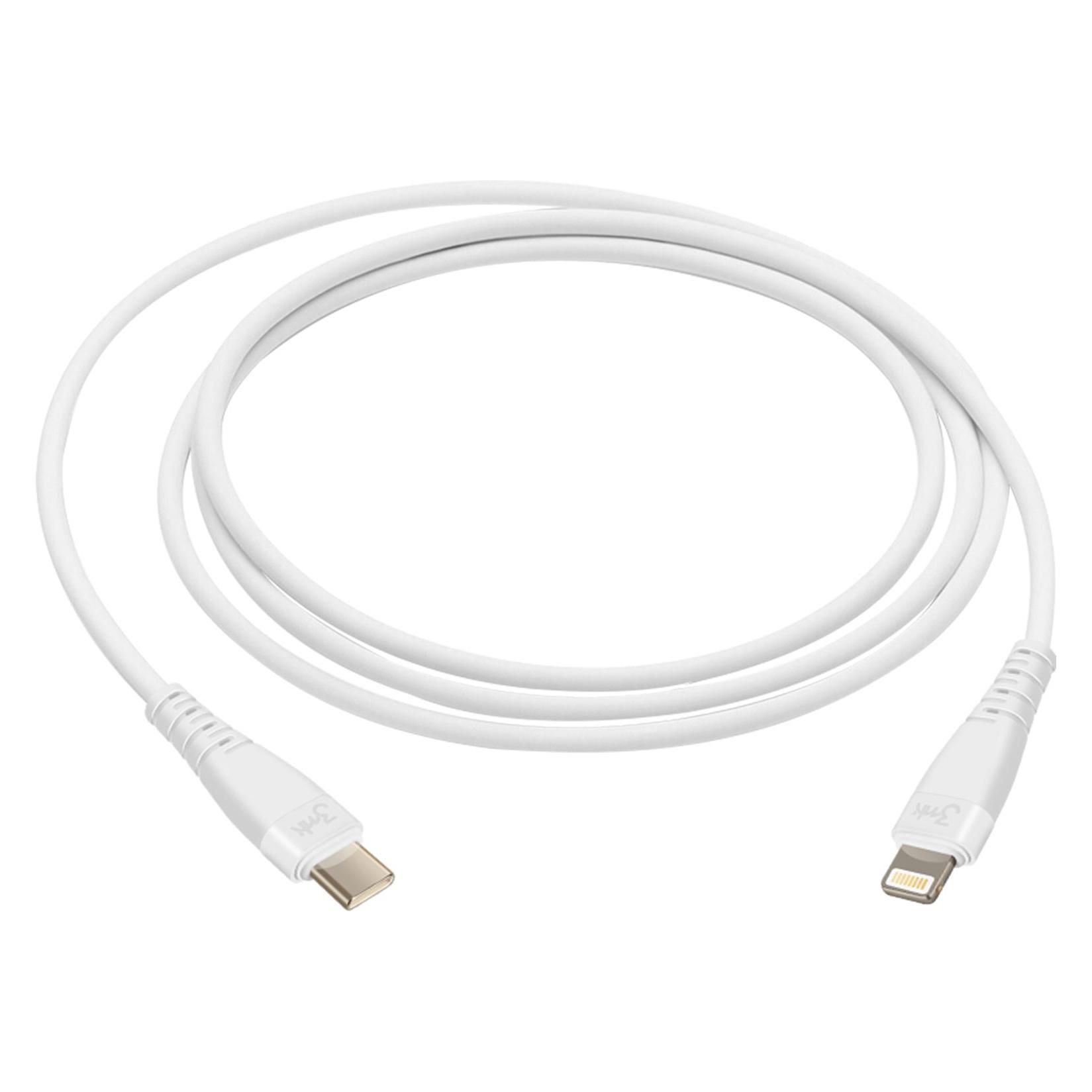 3MK USB kabelis Hyper Silicone Cable Lightning 20W 1m (1 m, USB 3.2 Gen 1, 20 W) (3MK2623)