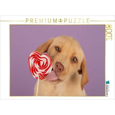 CALVENDO Puzzle Ein Motiv aus dem Kalender Achtung, die Welpen kommen. | 1000 Teile Lege-Größe 64x48cm Foto-Puzzle für glückliche Stunden