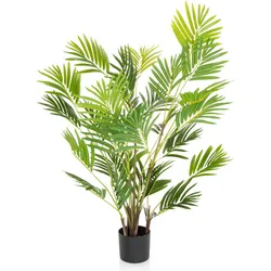 Bümö, Kunstpflanzen, Kunstpflanze Goldfruchtpalme (120 cm)