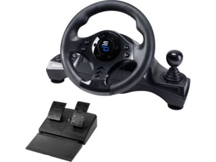 Subsonic - Volant + Levier De Vitesses + Pédalier Gs 750 Racing Wheel