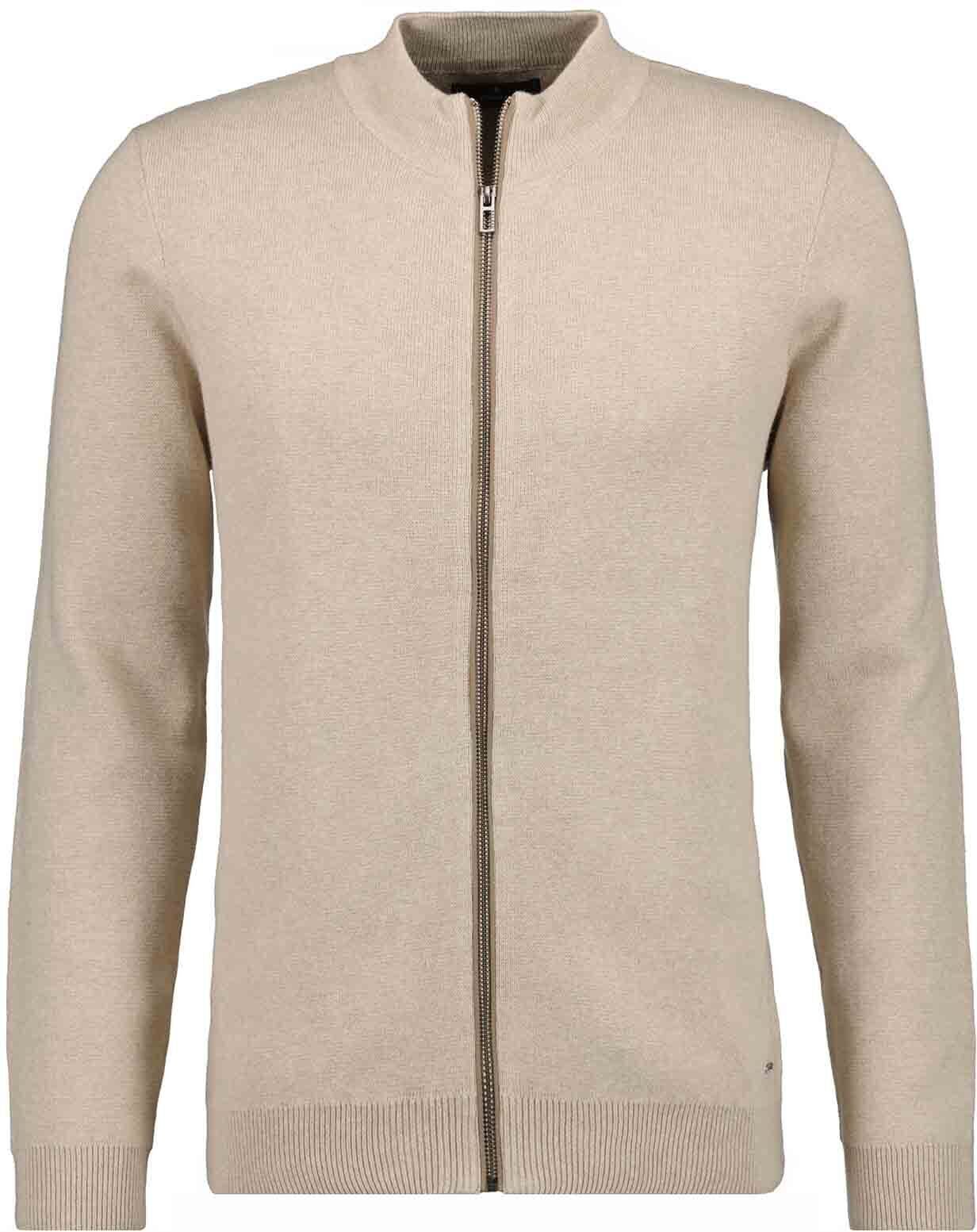 Collegejacke RAGMAN, Herren, Gr. S4648, beige, 95% Baumwolle 5% Kaschmir, Jacken Collegejacke beige S4648
