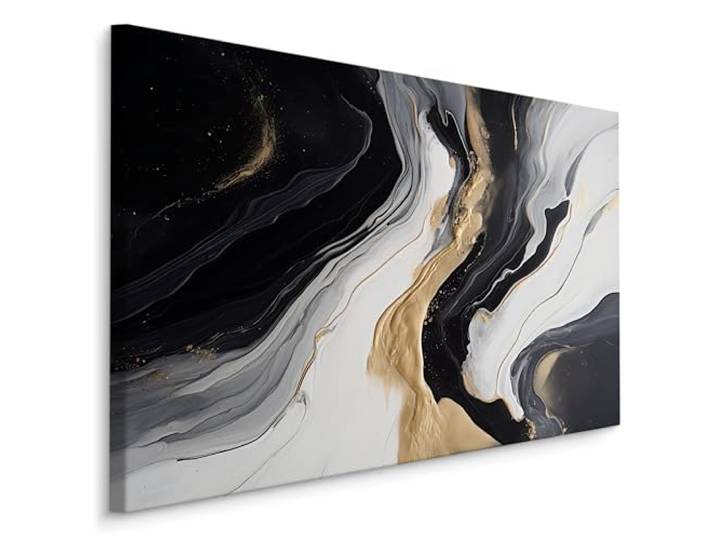 Muralo Wandbilder Vintage, Glamour, Loft Stil, Aufhängefertig - 100x70 cm