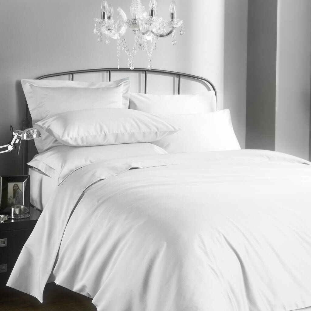 17 Stories 1000 Thread Count Sateen Duvet Cover White Double Duvet Cover
