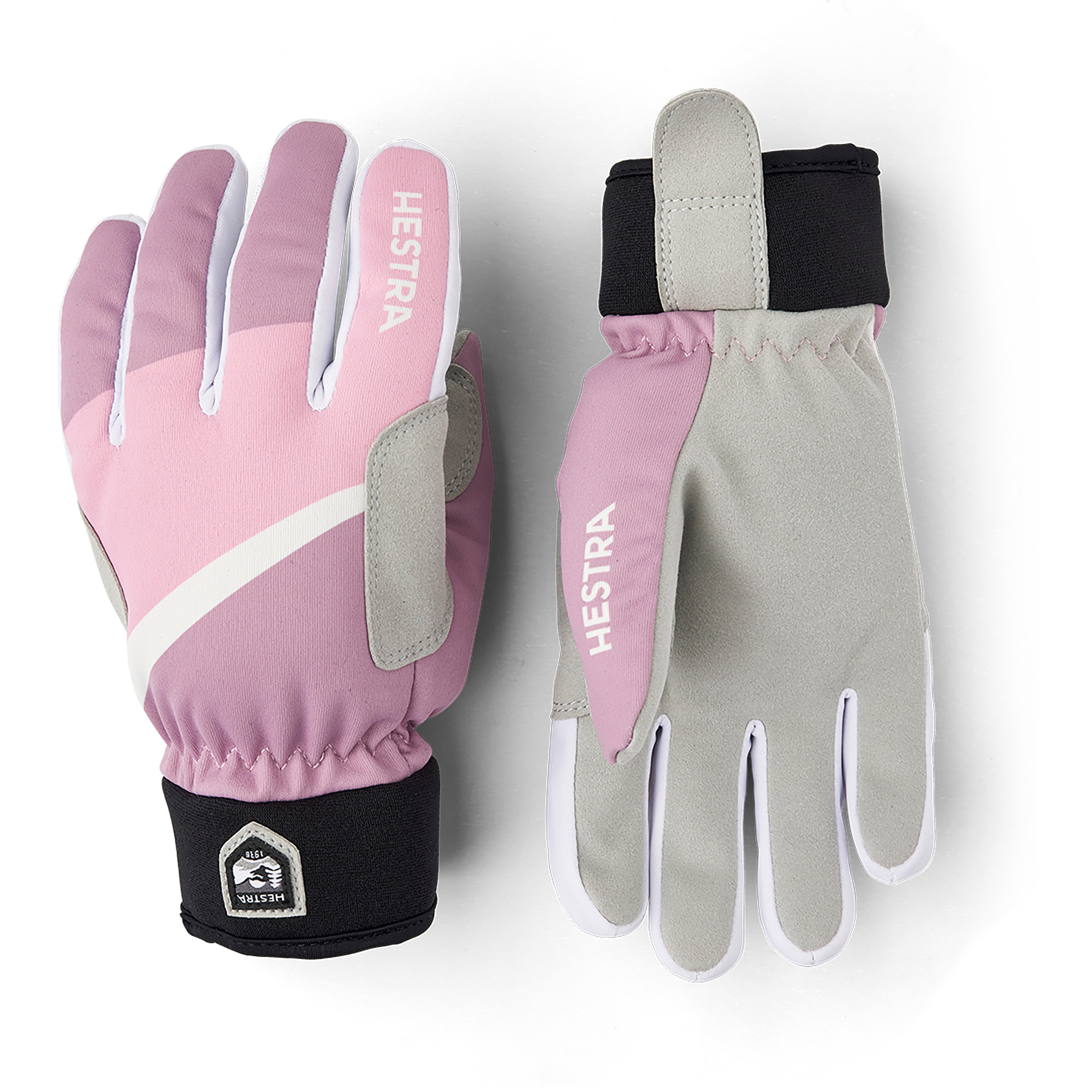 Hestra Tracker Kinder Fingerhandschuhe pink Größe 7 Langlauf Skating | Langlauf Klassik Wasserabweisend Wasserabweisend