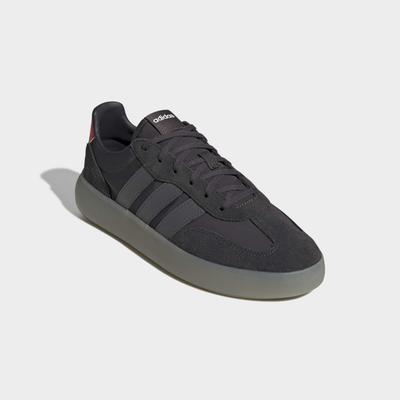 Sneaker ADIDAS PERFORMANCE "BARREDA DECODE SHOES AUDI REVOLUT F1 TEAM", Herren, Gr. 43, schwarz (utility schwarz, utility schwarz, hi, res rot), Leder, Textil, Schuhe Sneaker, AUDI F1 Motorsport