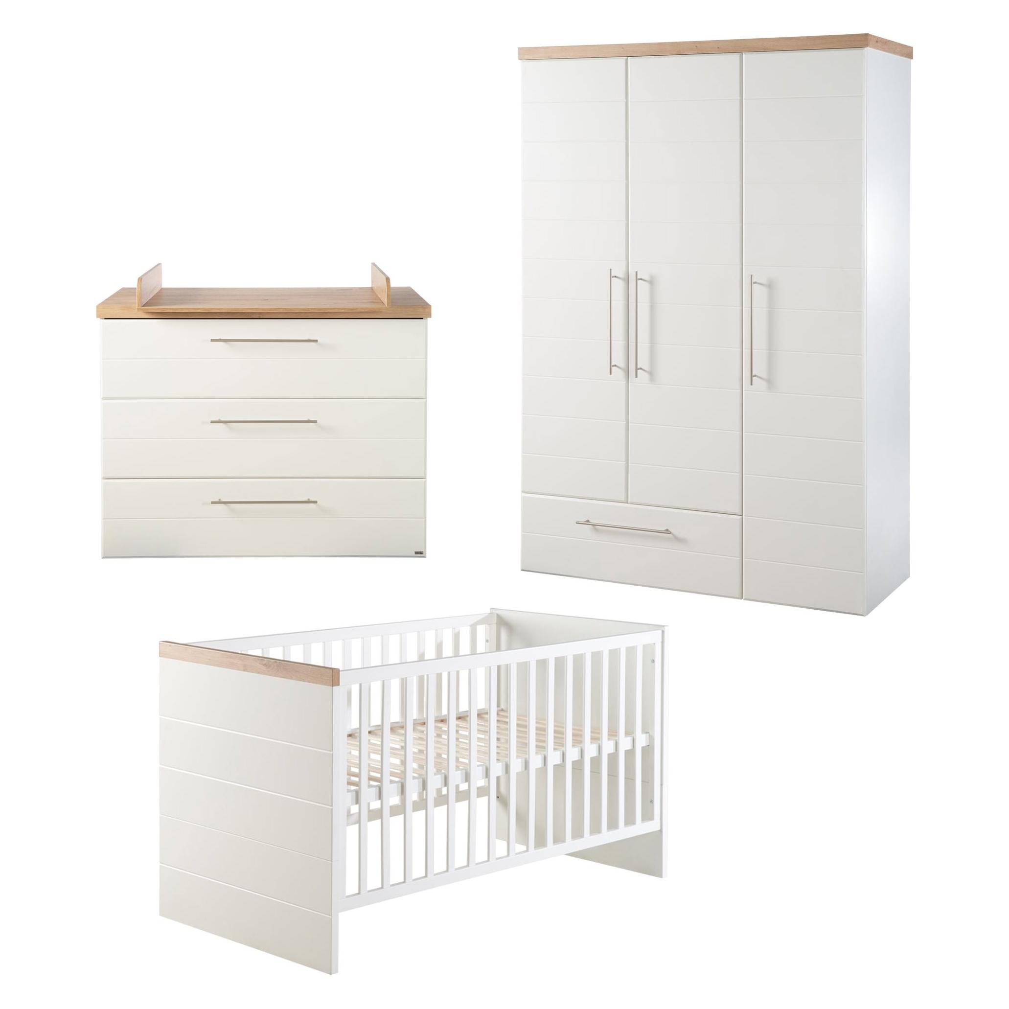 Roba Nele (Babybett, Kinderkleiderschrank, Wickelkommode) (1012824)