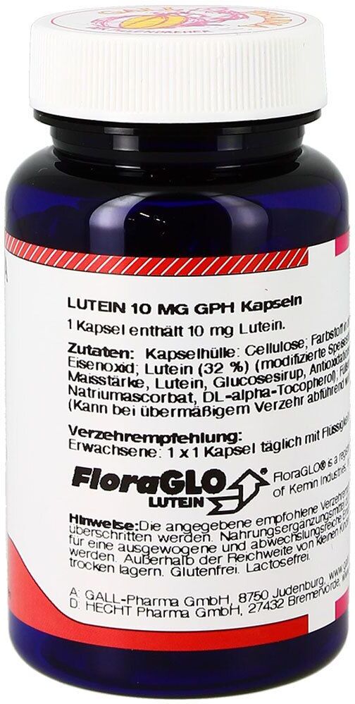 GALL PHARMA Lutein Zeaxanthin GPH Kapseln 30 St