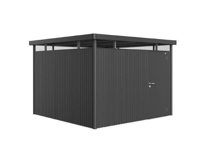 Biohort Gerätehaus HighLine H6 Standardtüre Dunkelgrau