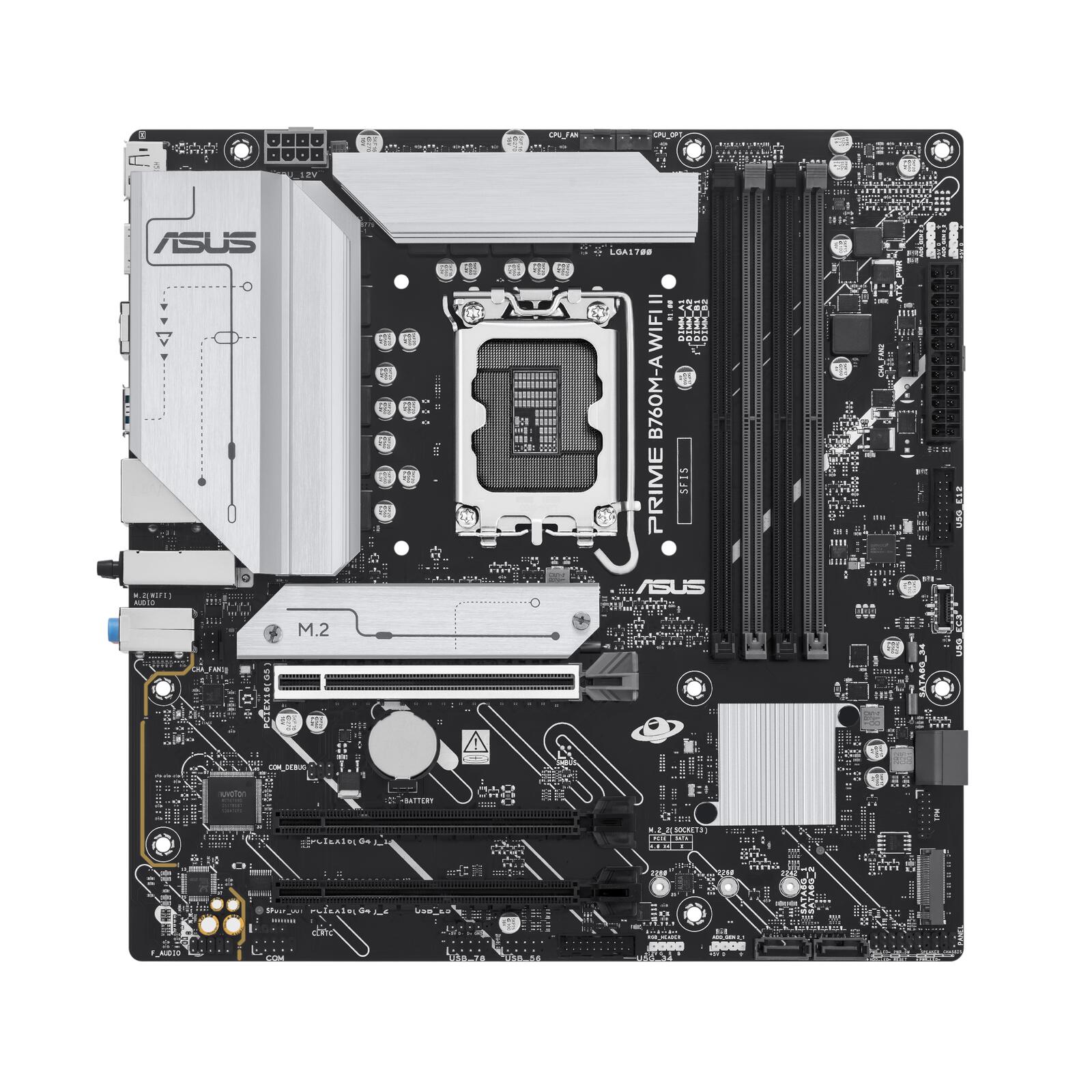 ASUS PRIME B760M-A WIFI II Mainboard 90MB1NF0-M0EAY0