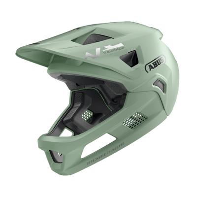 Fahrradhelm ABUS "YOUDROP FF" Gr. S, grün, Helme, S Kopfumfang: 48cm - 55cm
