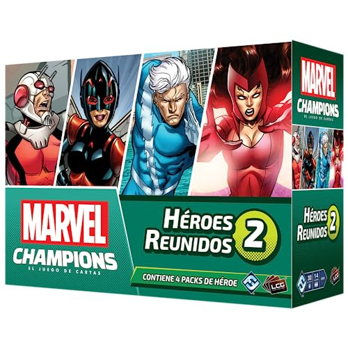 Fantasy Flight Games Marvel Champions: Verzamelde Helden 2 Uitbreiding