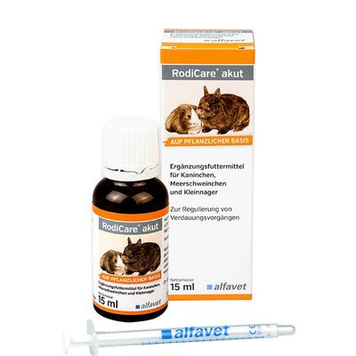 Rodicare Akut flü.f.Kaninchen/Kleinnager/Meerschw. 15 ml Flüssigkeit