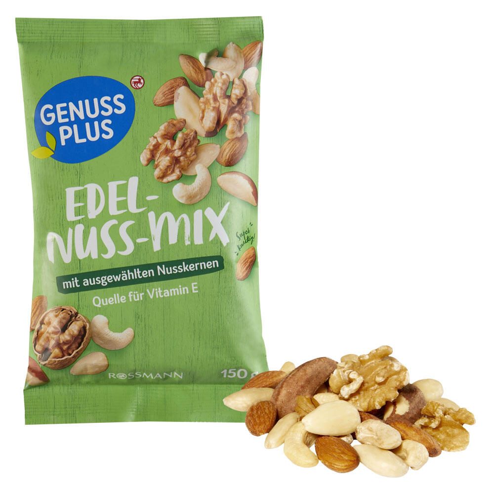 GENUSS PLUS Edel-Nuss-Mix 150,0 g 4305615908045