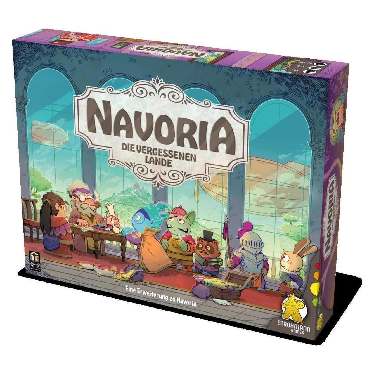 Strohmann Games Navoria: Die vergessenen Lande (Erweiterung) (Deutsch, 2 - 4 Spieler) (STR24016)